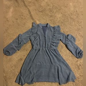 Polka Dot Frill Dress